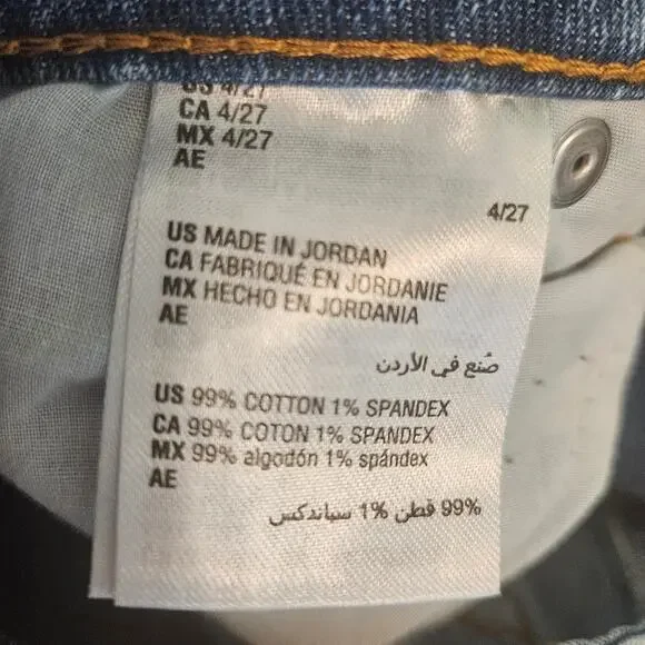 NWOT INC High Rise Tapered Leg Boyfriend Jeans Sz 4 - Picture 8 of 11